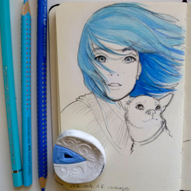 Зарисовки в блокноте