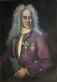 Репродукция картины Никитина И.Н. "Портрет канцлера Г. И. Головкина"