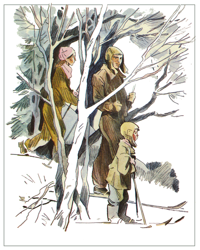 Полосник "Лётная семья"