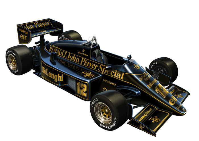  Lotus 98T Senna 1986