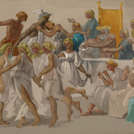 Греческий пир