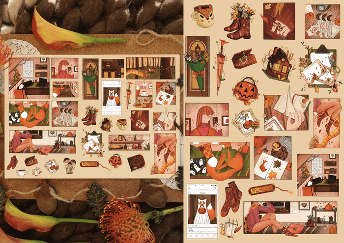 Стикерпак "Осенний"