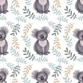 Паттерн с коалой