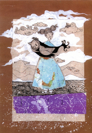 Корабль в облаках