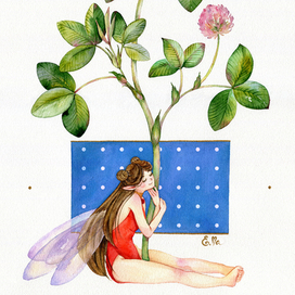 Фея и клевер