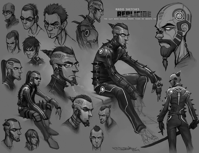 Radio from Replicide sketches