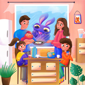 Семейный завтрак 