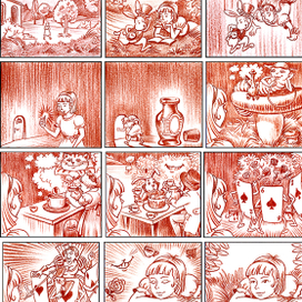 Раскадровка к мультфильму