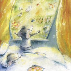 Иллюстрация к сказке Натальи Козыревой “Пик и Крик»