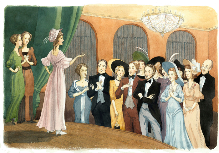 Вечер в колледже