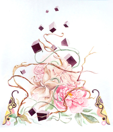 Орхидеи (принт)