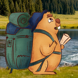 Бренд-персонаж Бобр