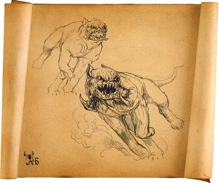 Набросок - ЗВЕРЬ