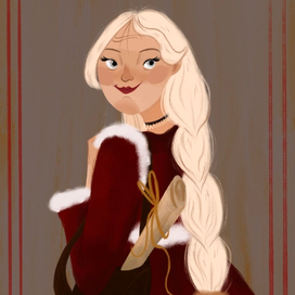 Современная снегурочка