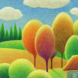 Для сказки о кругленьких человечках и длинненьких человечках