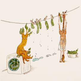 Время стирки!)