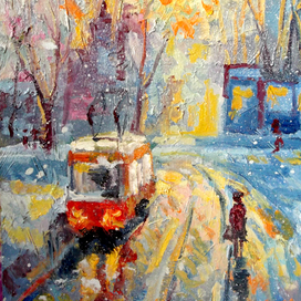 зимний вечер