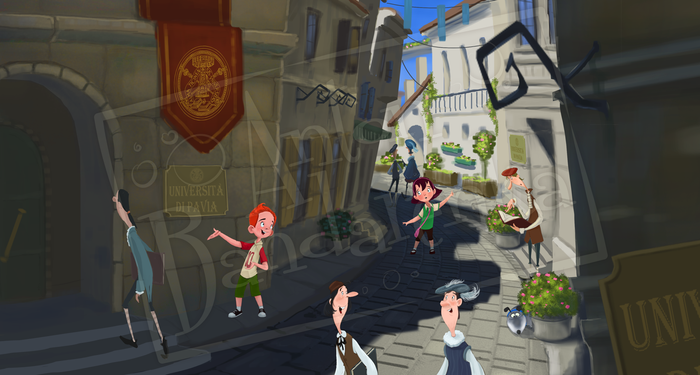 Мэтт и Софи. Павия