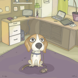 Бруно и дохлая мышь