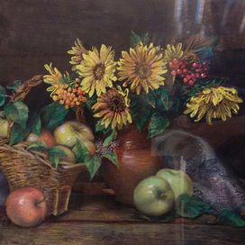 Натюрморт с яблоками