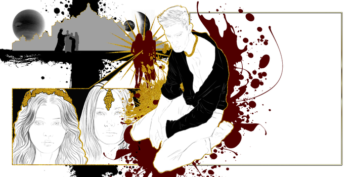 эскиз к арт-буку по книге Марики Становой"Рождение экзекутора"