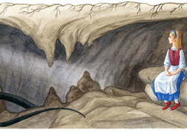 Девочка и земляное чудовище