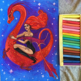 Александра-огненная девушка