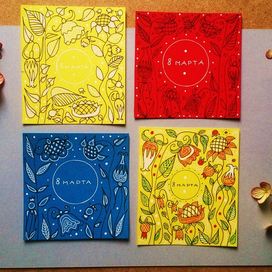 Цветочные открытки 