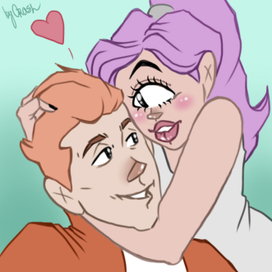 Fry & Leela