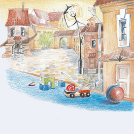 "Стулиткин ищет дом" И. Орлада разворот 1