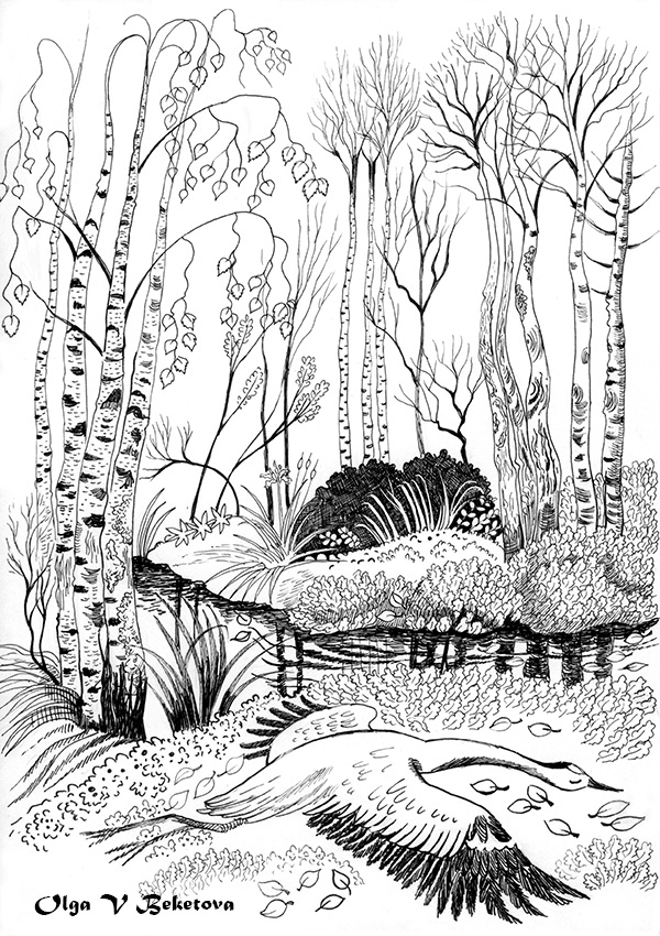 Иллюстрация к рассказу И.Шмелева "К солнцу"