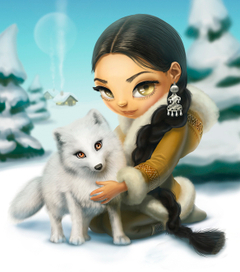 девочка с севера