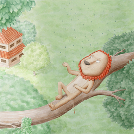 Иллюстрация для книги "Pick a boo with Krishna"