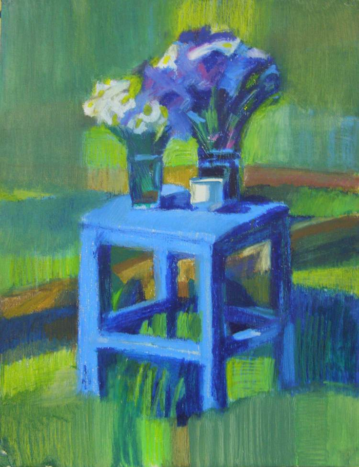 Синий букет