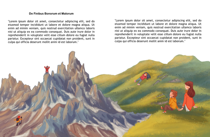 Фрагмент энциклопедии о горах