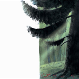 Иллюстрация к сказке В. Гауфа &quot;Холодное сердце&quot;