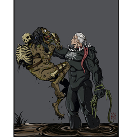 Геральт в новом доспехе