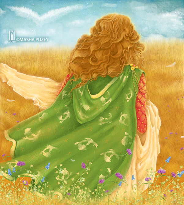 Ангел с плащаницей.