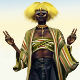 Портрет африканской женщины