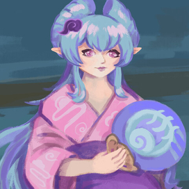 Мидзуки, фан-арт