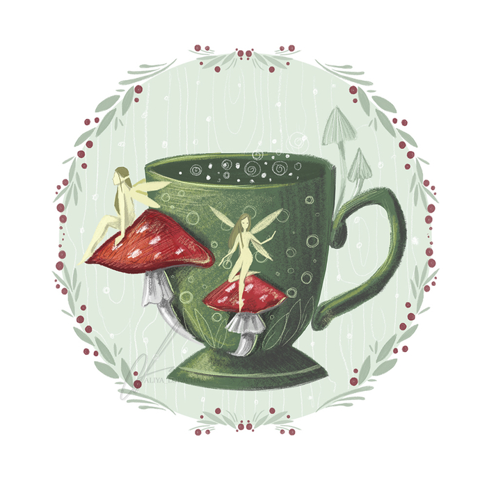 Сказочная чашка