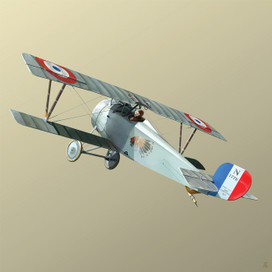 Самолет Neuport -эскадрилья Лафайет