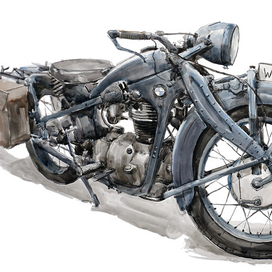 мотоцикл BMW R4