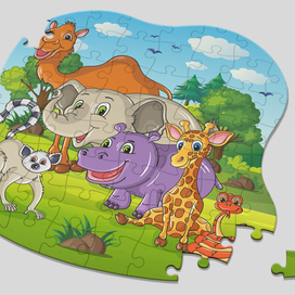 Пазлы для детей.