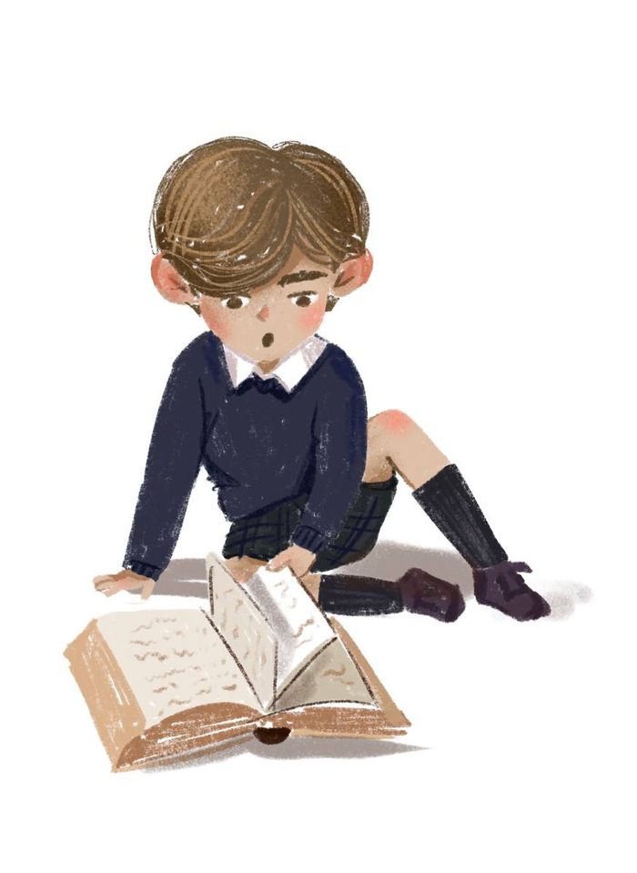 Мальчик с книгой