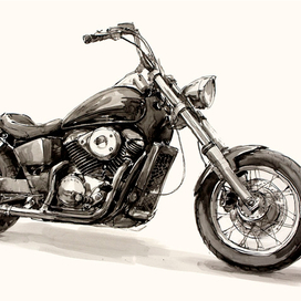 мотоцикл Honda Shadow 400
