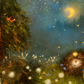 Как спит ёжик