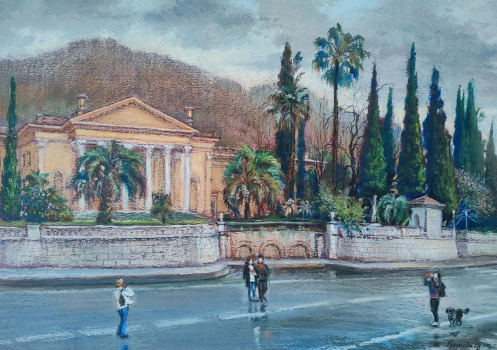 "Зимний вечер в Гагре" 