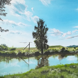 Пейзаж. Дача