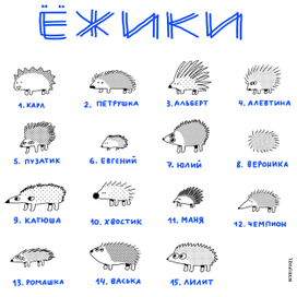 Ежики
